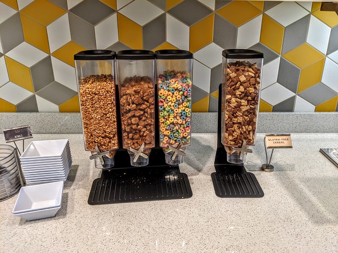 Hyatt Place Biloxi, Mississippi breakfast - Cereal