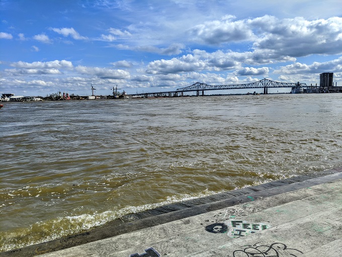 Mississippi River in New Orleans