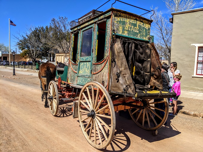 Tombstone stagecoach from 1864