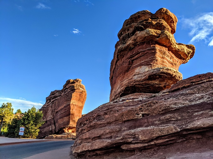 Garden of the Gods, Colorado - Balanced Rock & Steamboat Rock