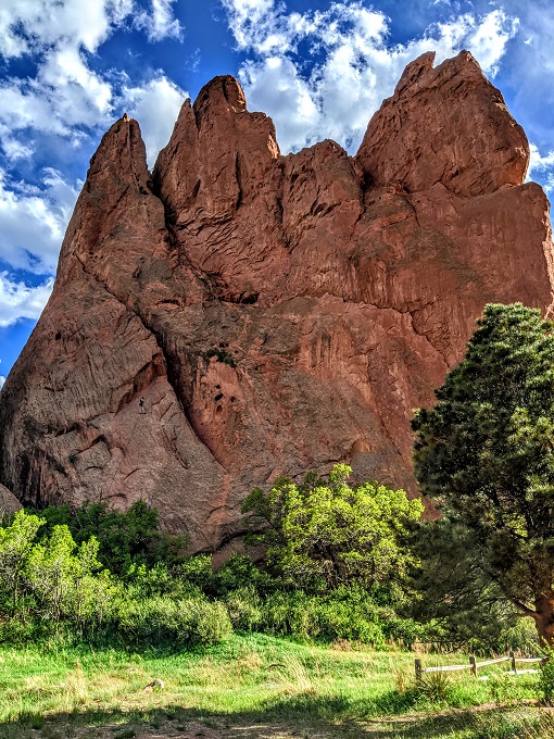 Garden of the Gods, Colorado - Rock formation on the Central Garden Trail
