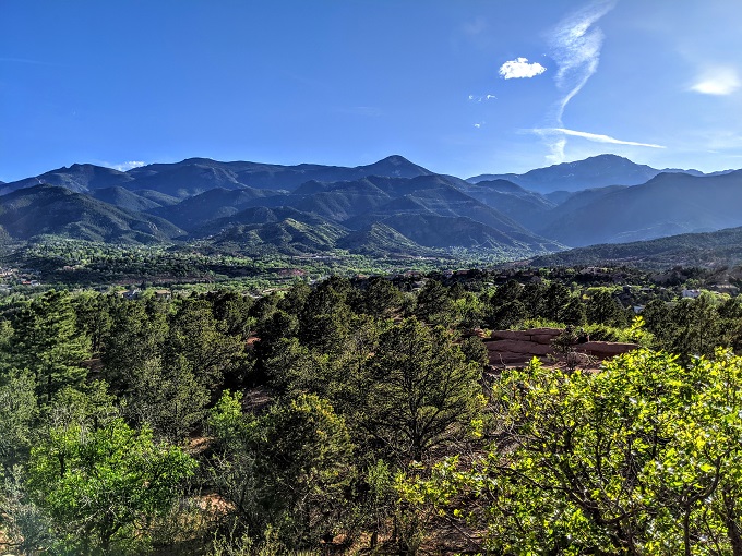 Garden of the Gods, Colorado - View from High Point Overlook