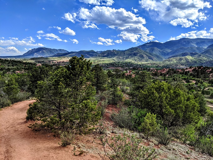 Garden of the Gods, Colorado - View from the Scotsman Trail Loop