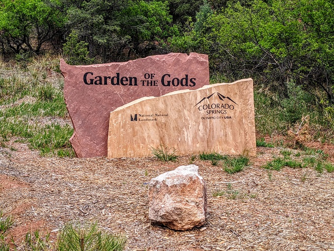 Garden of the Gods entrance
