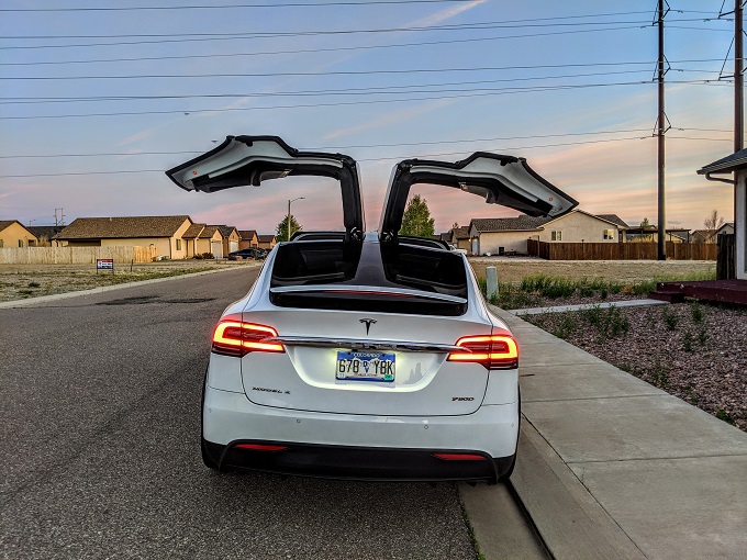 My Tesla Model X rental from Turo