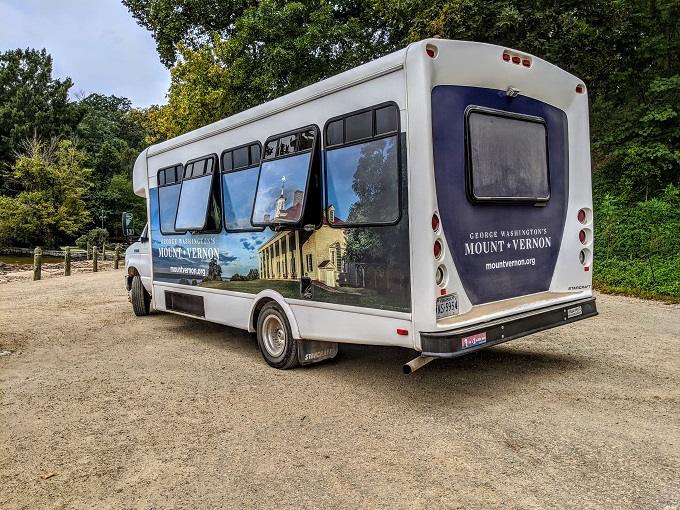 George Washington's Mount Vernon - Shuttle to education center