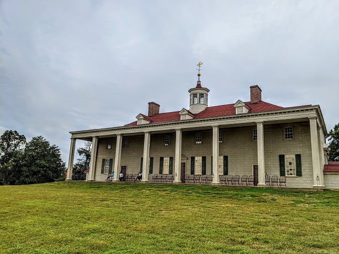 George Washington's Mount Vernon from the rear