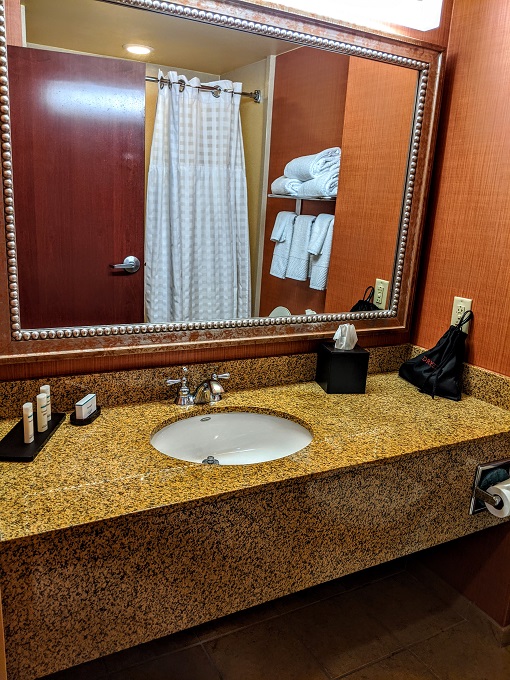 Embassy Suites Hampton Convention Center, VA - Bathroom sink