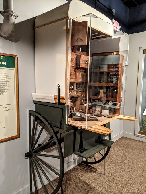 National Museum of Civil War Medicine - A replica Autenrieth wagon