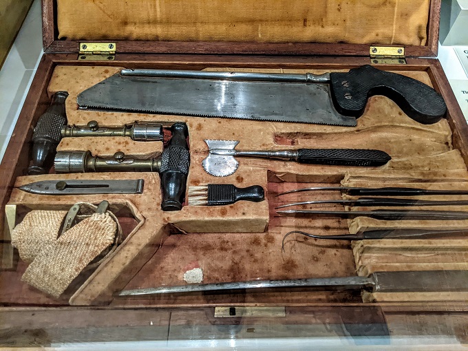 National Museum of Civil War Medicine - Amputation kit
