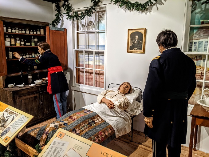National Museum of Civil War Medicine - Hospital Stewards exhibit