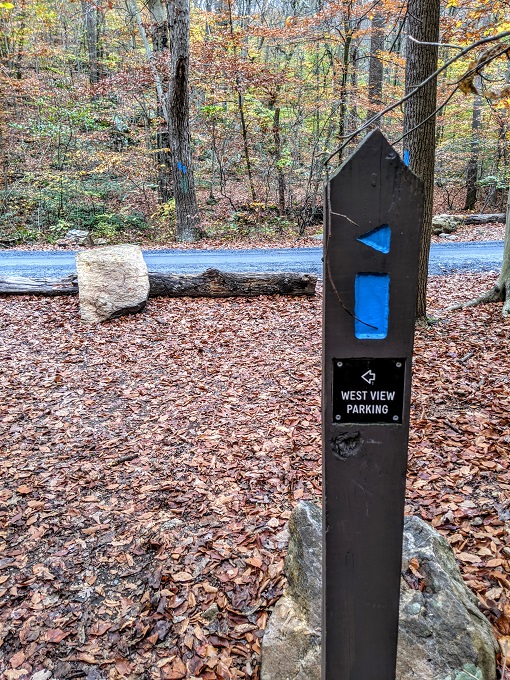 Northern Peaks Trail, Sugarloaf Mountain, MD - Finally heading back towards the parking lot