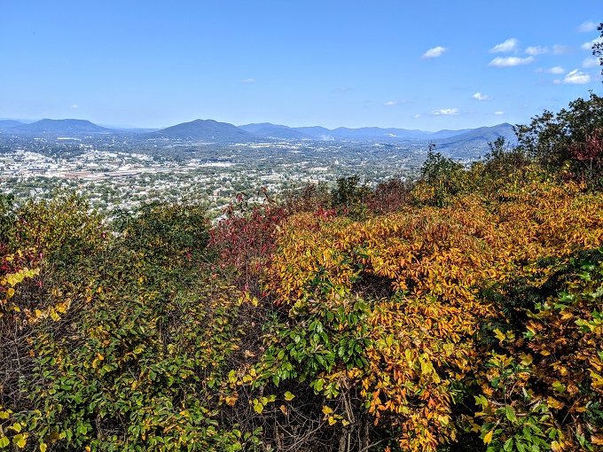View from Mill Mountain Star overlook