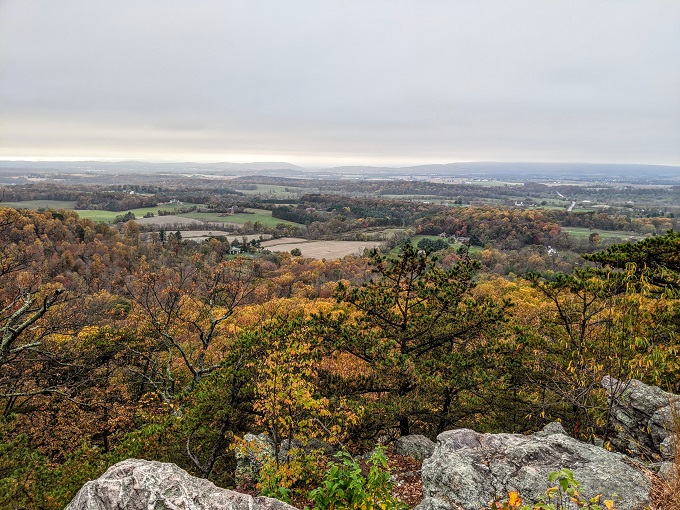 View from White Rocks on Sugarloaf Mountain, MD 2