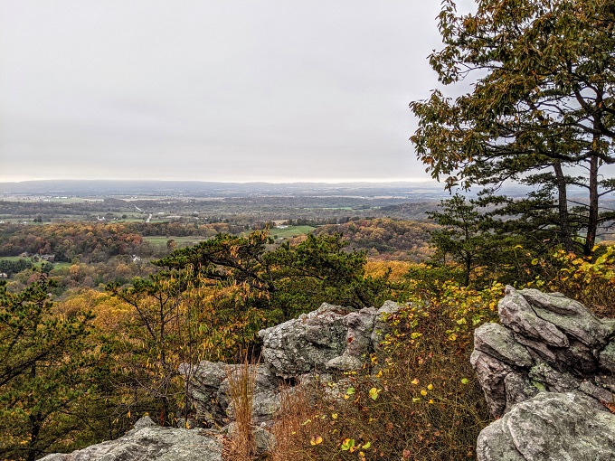 View from White Rocks on Sugarloaf Mountain, MD