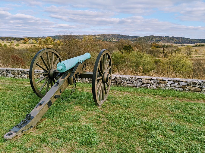 Antietam National Battlefield - Cannon at site of the Final Attack