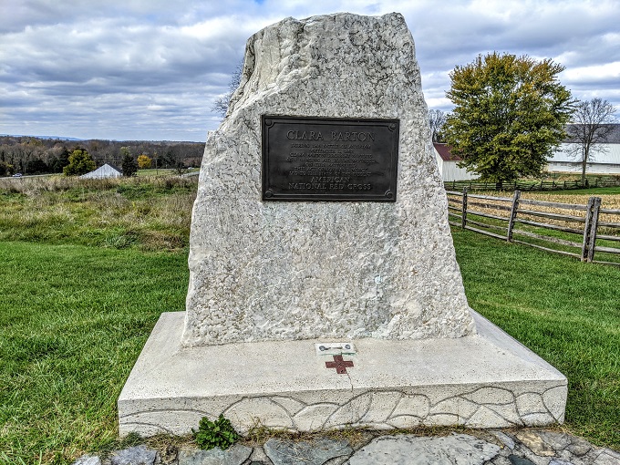 Antietam National Battlefield - Clara Barton monument