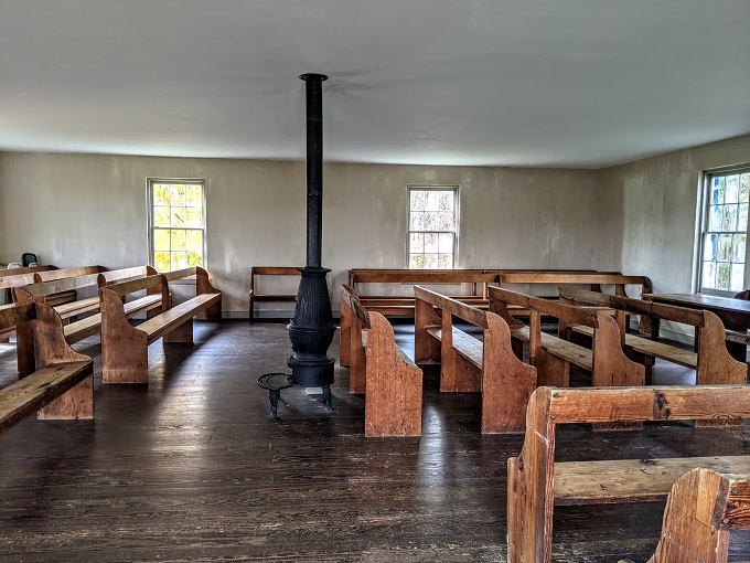 Antietam National Battlefield - Inside Dunker Church