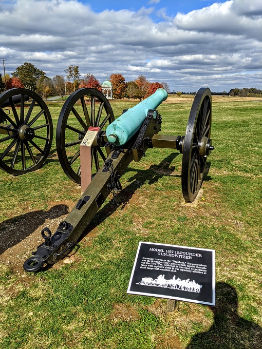Antietam National Battlefield - Model 1857 12-Pounder Gun Howitzer
