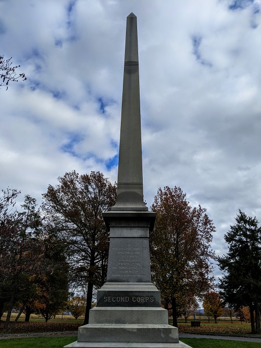 Antietam National Battlefield - Monument at Tour Stop 5