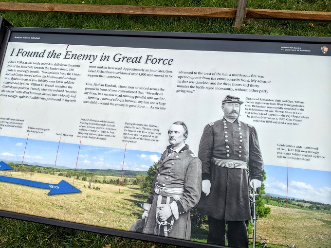 Antietam National Battlefield - Site of the Union Advance towards Sunken Road