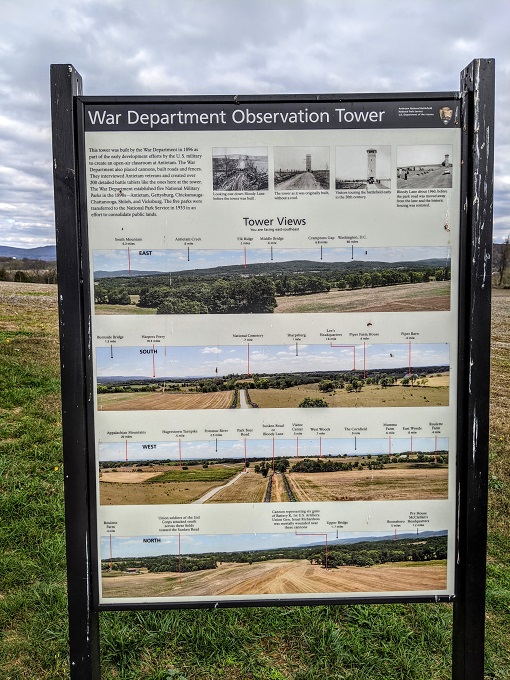 Antietam National Battlefield - Views from the War Department Observation Tower