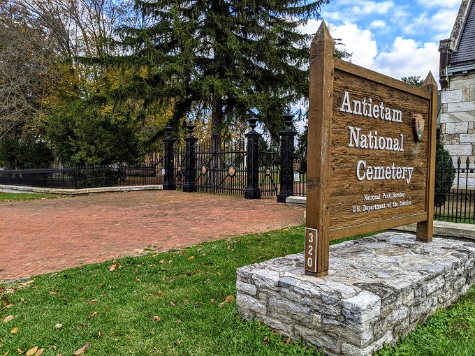 Antietam National Cemetery entrance