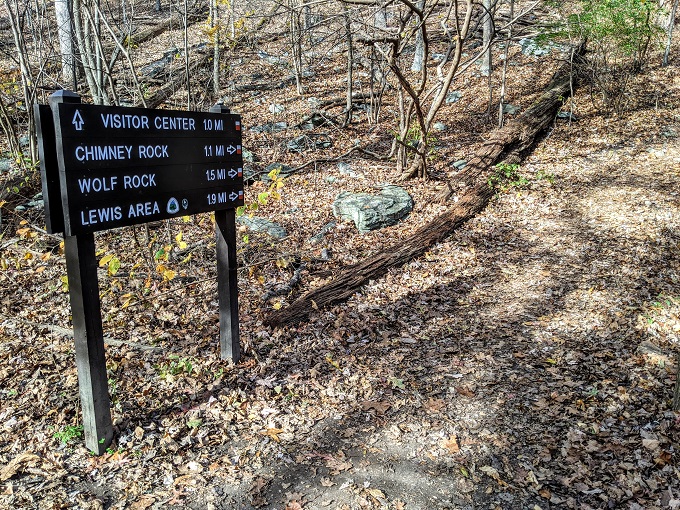 Chimney Rock & Wolf Rock Trailheads