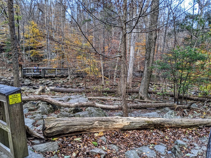 Cunningham Falls State Park - Another boardwalk with views of the falls