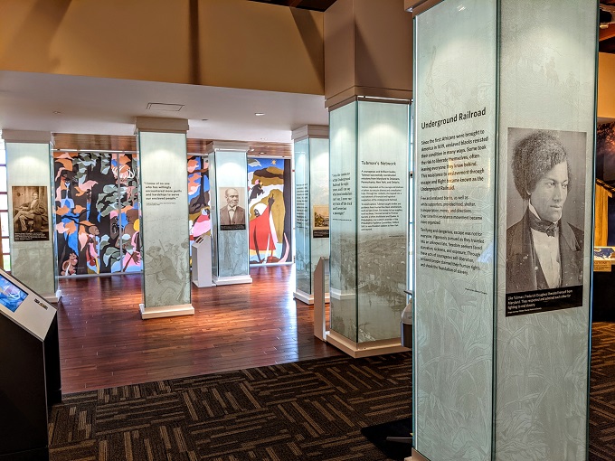 Harriet Tubman Underground Railroad National Historical Park - Underground Railroad exhibit