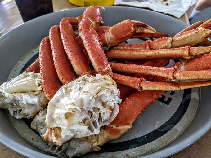 Higgins Crab House, Ocean City MD - Alaskan Snow Crab Legs