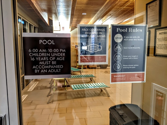 Home2 Suites Frederick, MD - Swimming pool area rules
