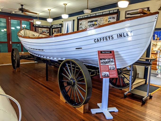 Ocean City Life-Saving Station Museum - 26 foot double ended, self-bailing surfboat