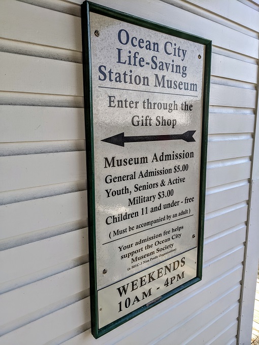 Ocean City Life-Saving Station Museum - Ticket prices