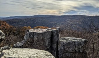 View from Chimney Rock at Catoctin Mountain Park, MD