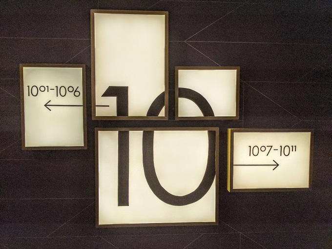 Hotel Revival Baltimore, MD - 10th floor sign