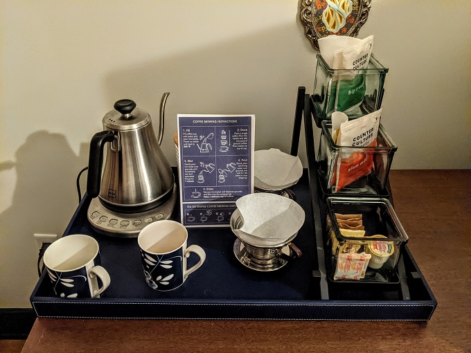 Hotel Revival Baltimore, MD - Tea & coffee making facilities