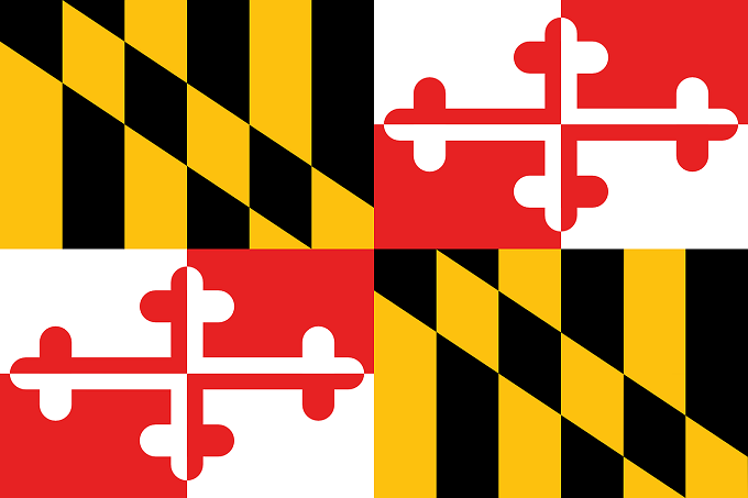 Maryland's flag