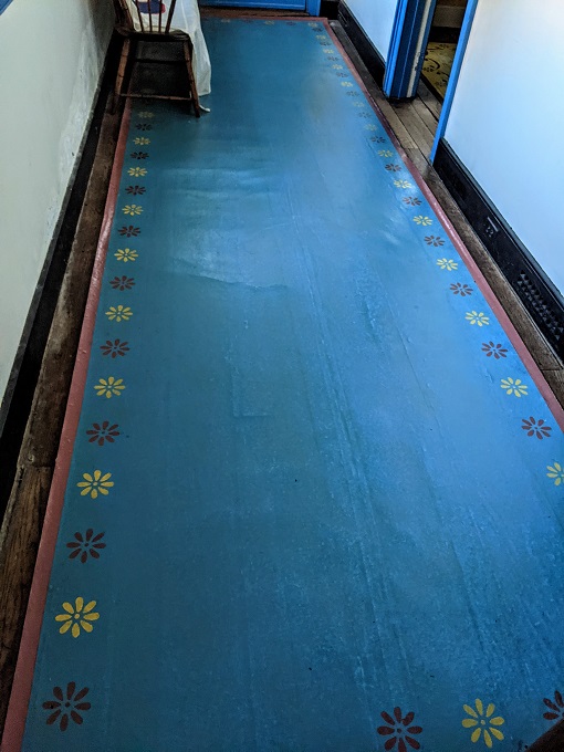 Star-Spangled Banner Flag House - Canvas floor mat