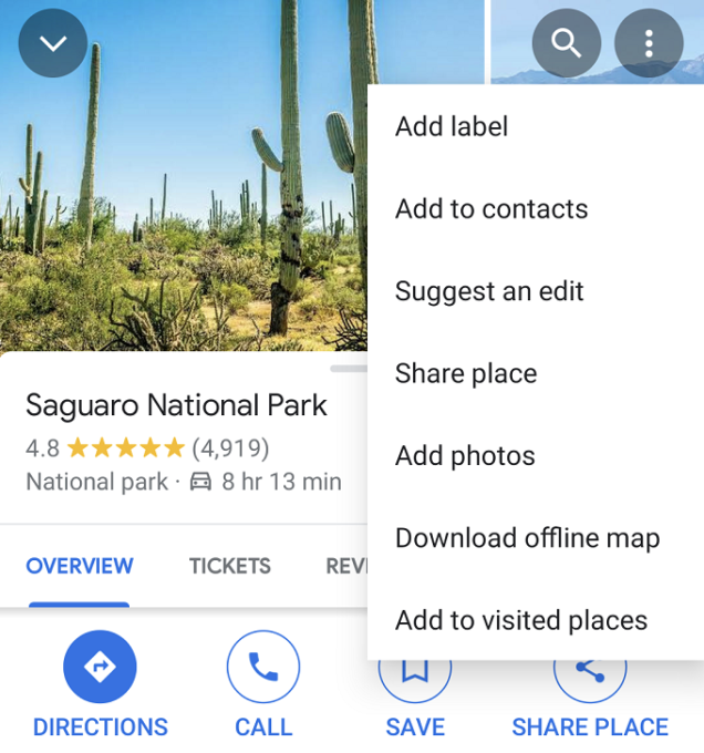 8 Google Maps download offline map for specific place