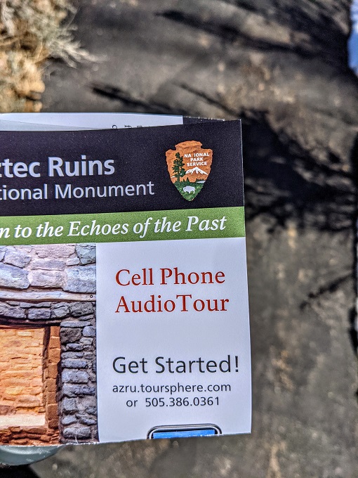 Aztec Ruins National Monument - Audio tour information