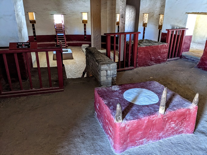 Aztec Ruins National Monument - Similar coloring to the great kiva in its original form