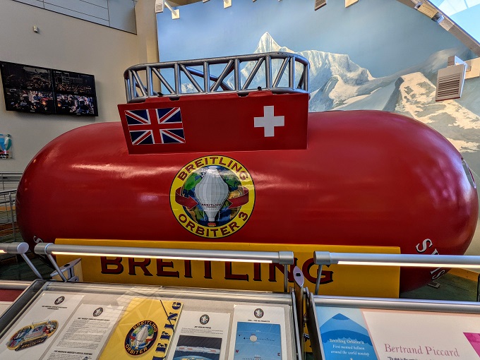 Anderson Abruzzo Albuquerque International Balloon Museum - Breitling Orbiter 3 gondola