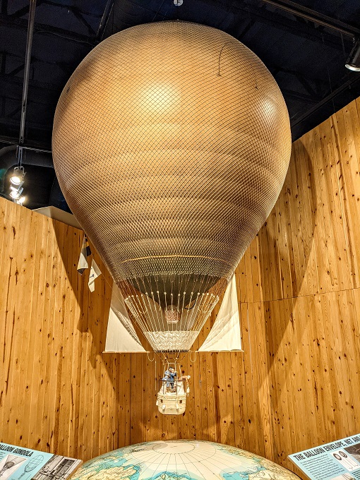 Anderson Abruzzo Albuquerque International Balloon Museum - Replica of Andree's balloon