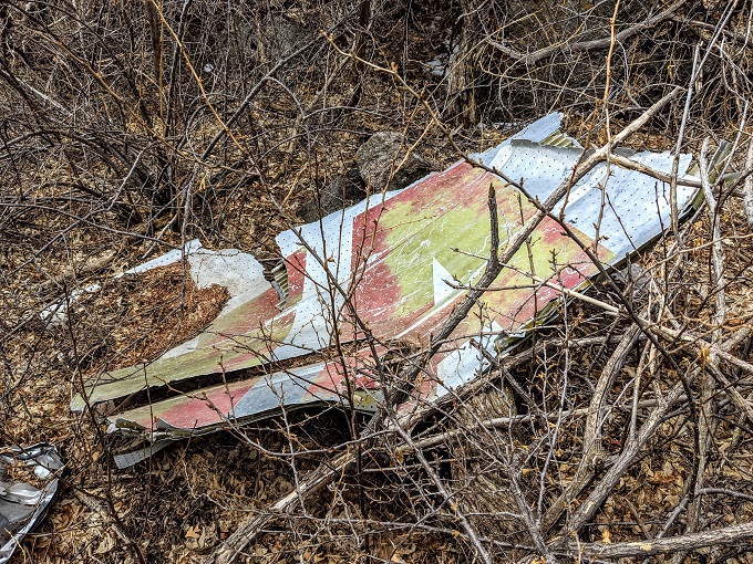 The remains of TWA Flight 260 that crashed into the Sandia mountains just  outside of Albuquerque, NM [OC] [2448 x 3264] : r/AbandonedPorn