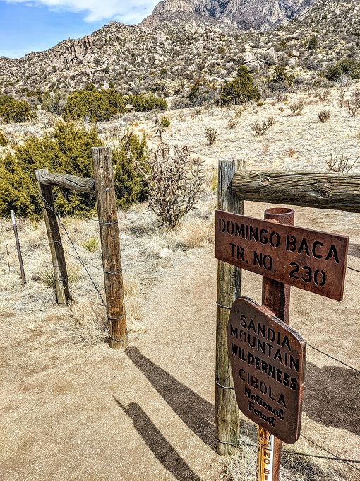 Discoveries on the Domingo Baca trail 