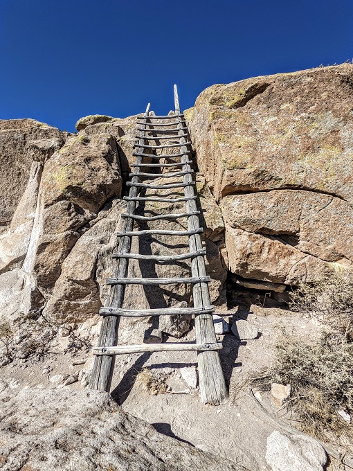 Tsankawi Prehistoric Sites - Continue up another ladder