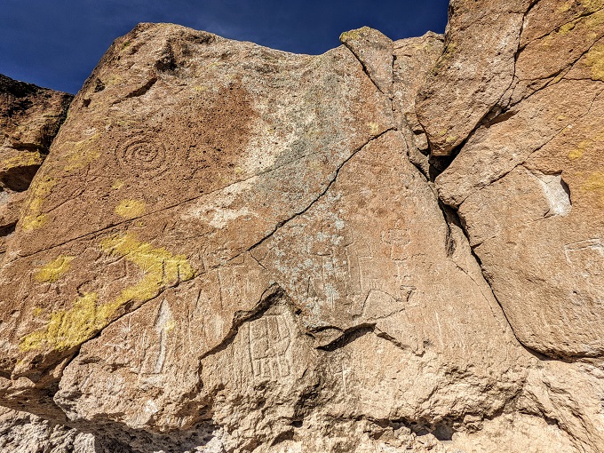 Tsankawi Prehistoric Sites - Petroglyphs