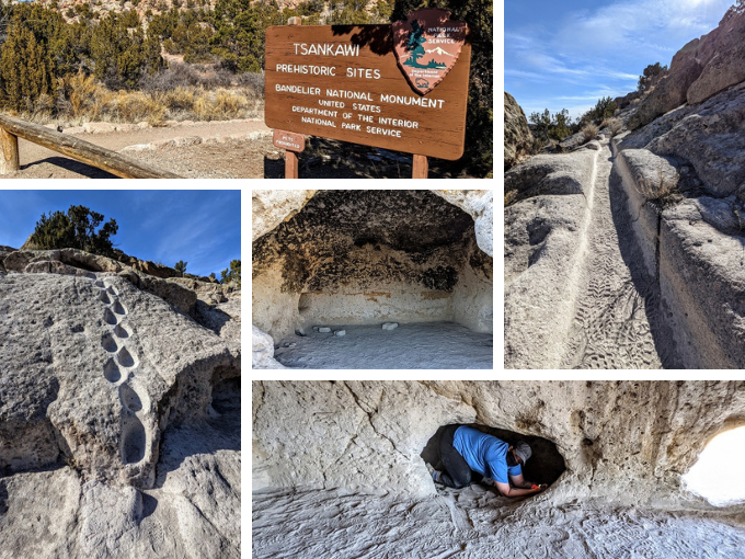 Tsankawi Prehistoric Sites in Los Alamos, NM