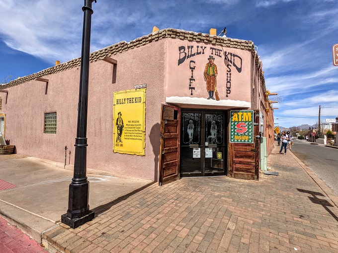 Billy The Kid Gift Shop in Mesillas, NM